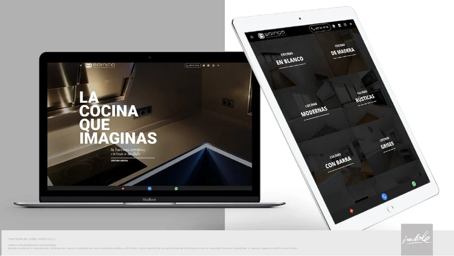 Cocinas Soinco · web: web