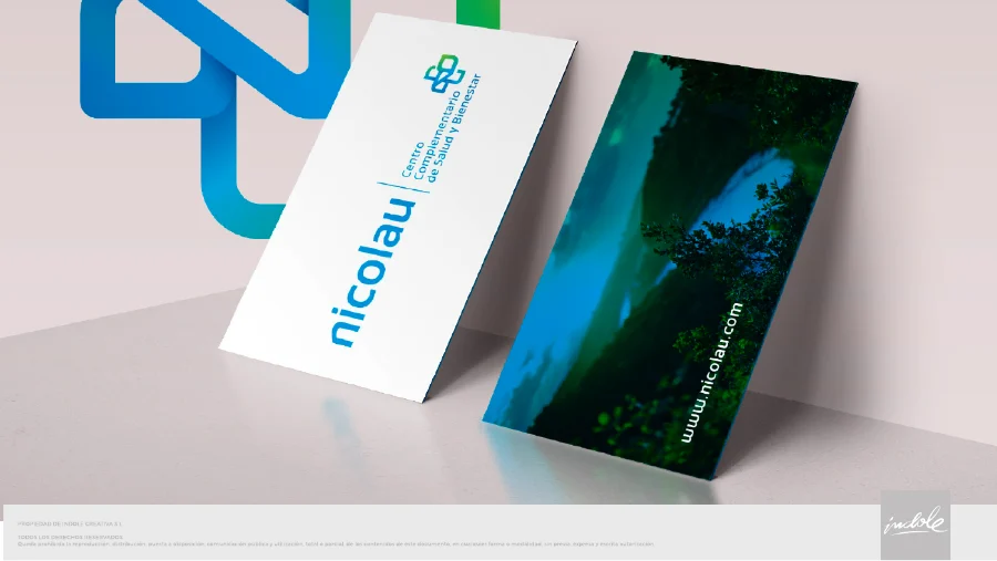 Nicolau · branding: aplicación (3 de 6)