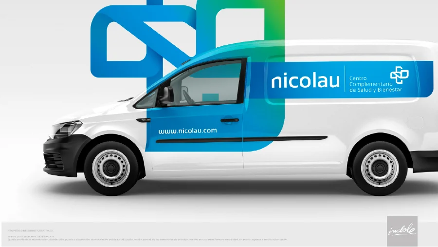 Nicolau · branding: aplicación (5 de 6)