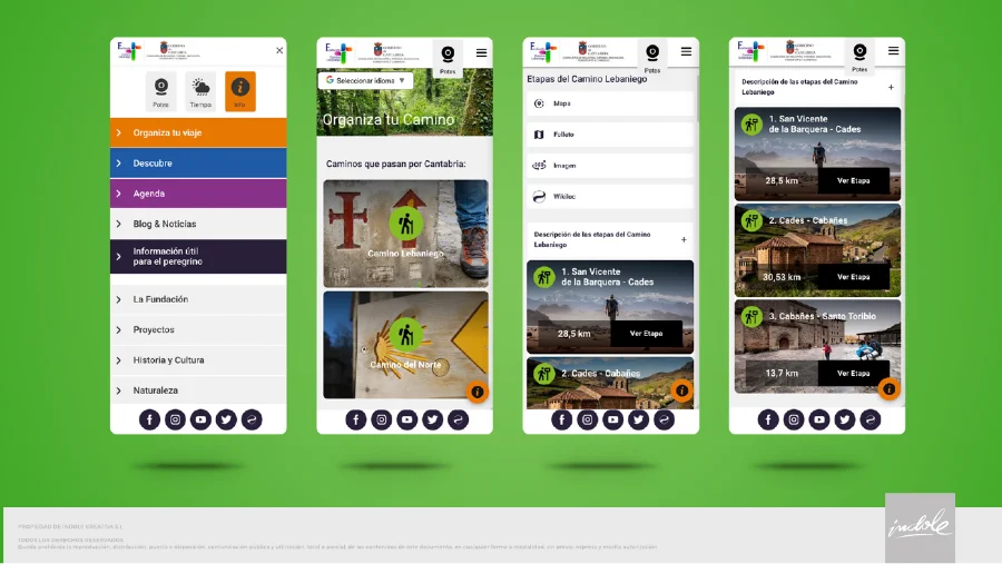 Camino Lebaniego · web: web (2 de 2)