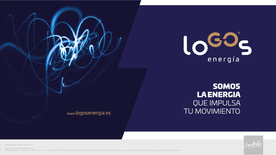 LoGOs Energía · branding, web y campañas 2021: aplicación (1 de 6)