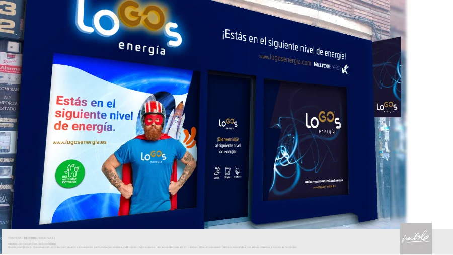 LoGOs Energía · branding, web y campañas 2021: aplicación (4 de 6)