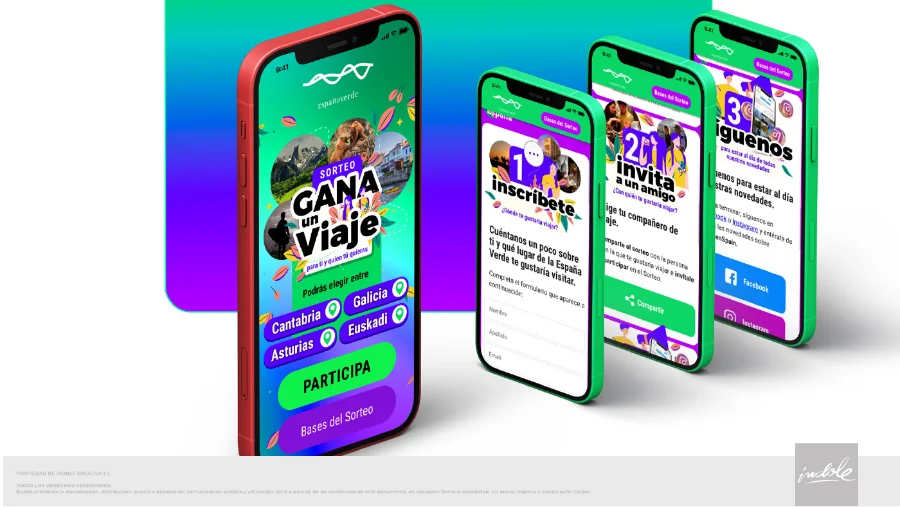 In Green Spain · campaña «Gana un viaje»: campaña (3 de 6)