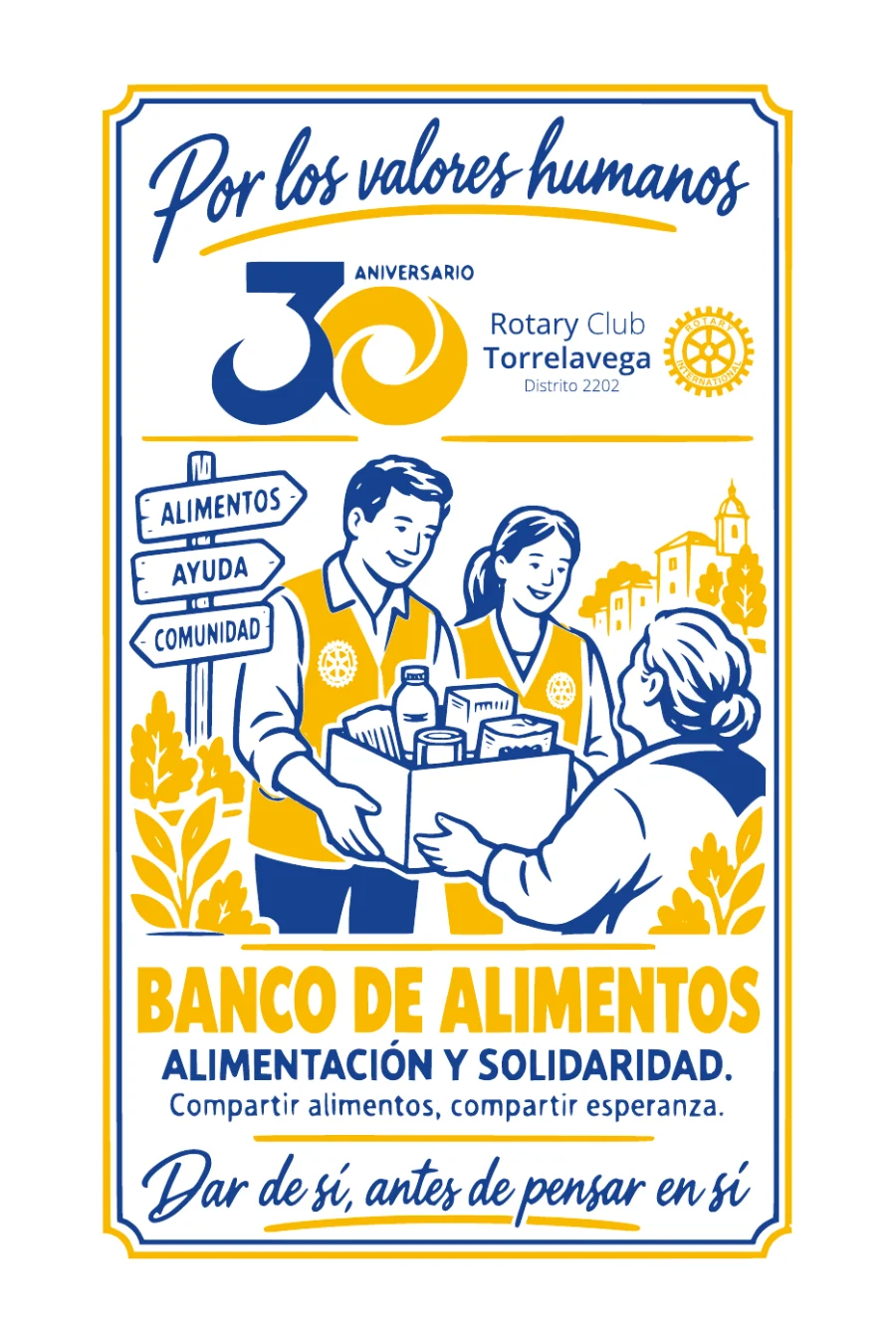 Rotary · postales del 30 aniversario: postal (3 de 6)