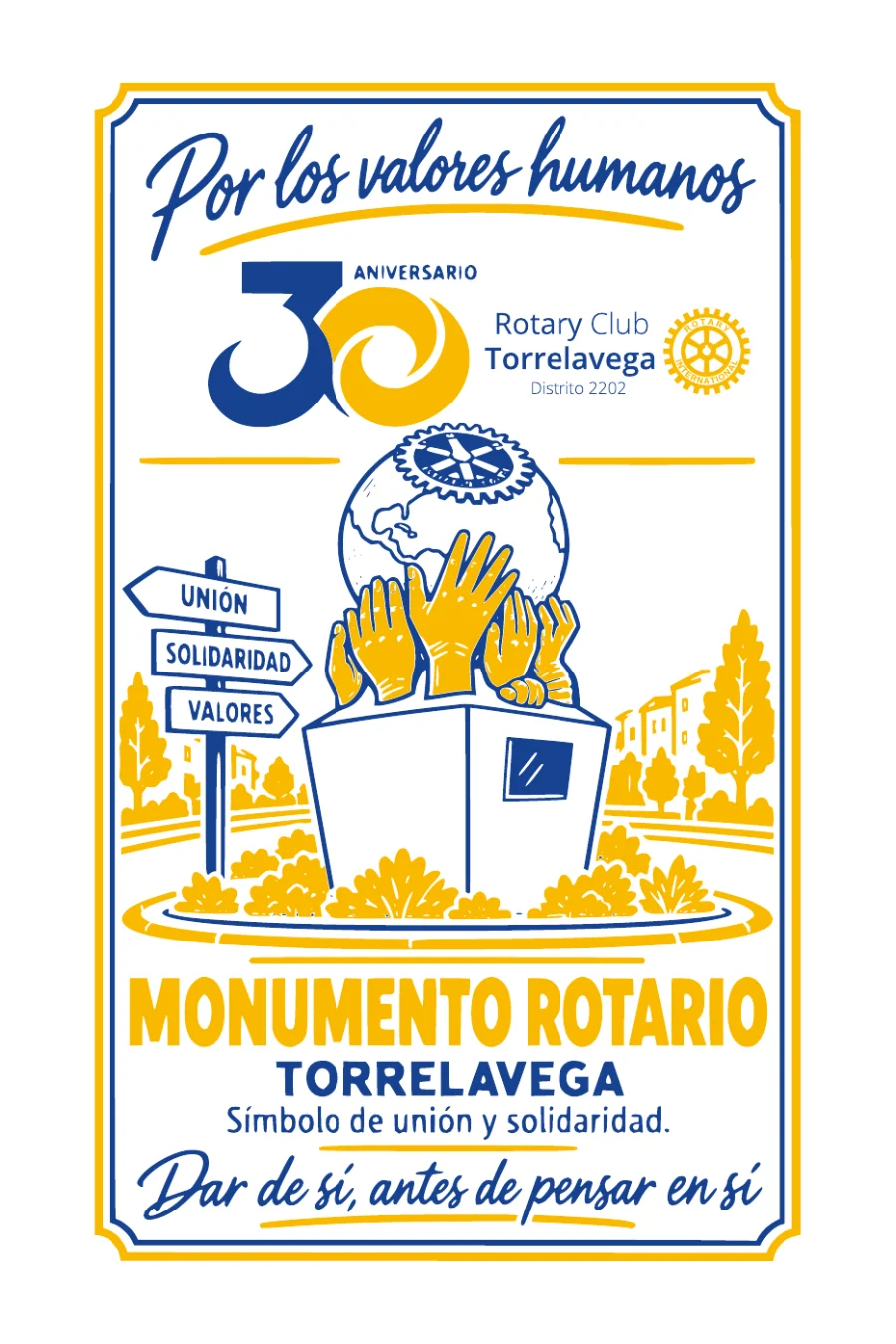 Rotary · postales del 30 aniversario: postal (5 de 6)