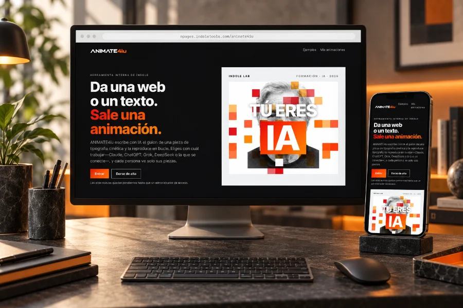 ANIMATE4iu: presentación del producto