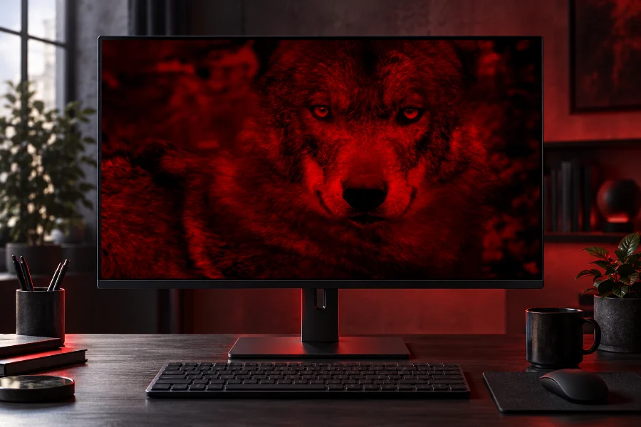 Índole · animación del lobo: animación