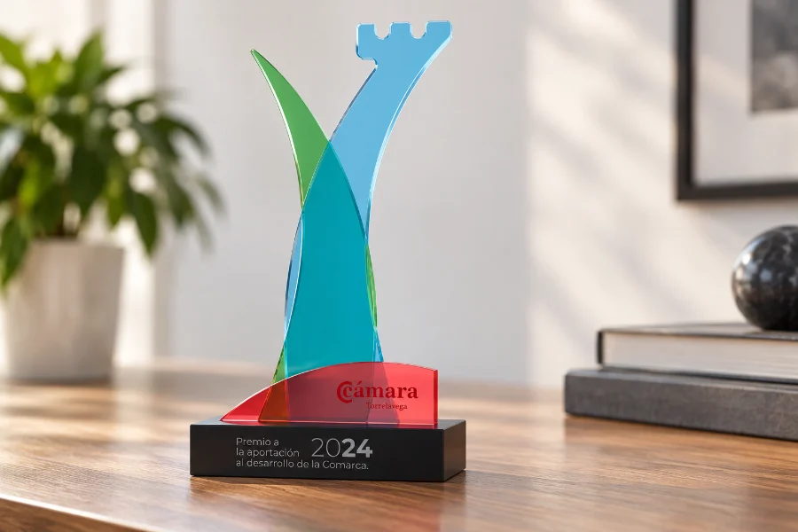 Cámara de Comercio · premio 2024: trofeo