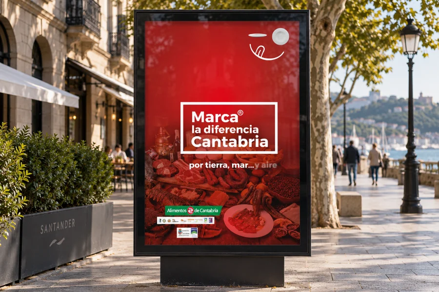 Alimentos de Cantabria: mupi
