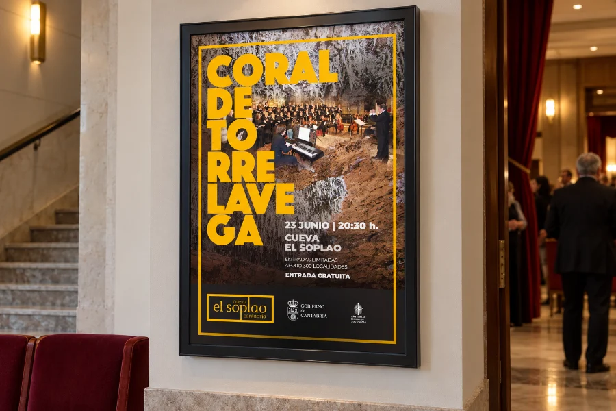 El Soplao: cartel
