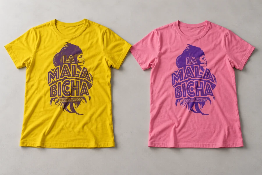 La Mala Bicha: camisetas