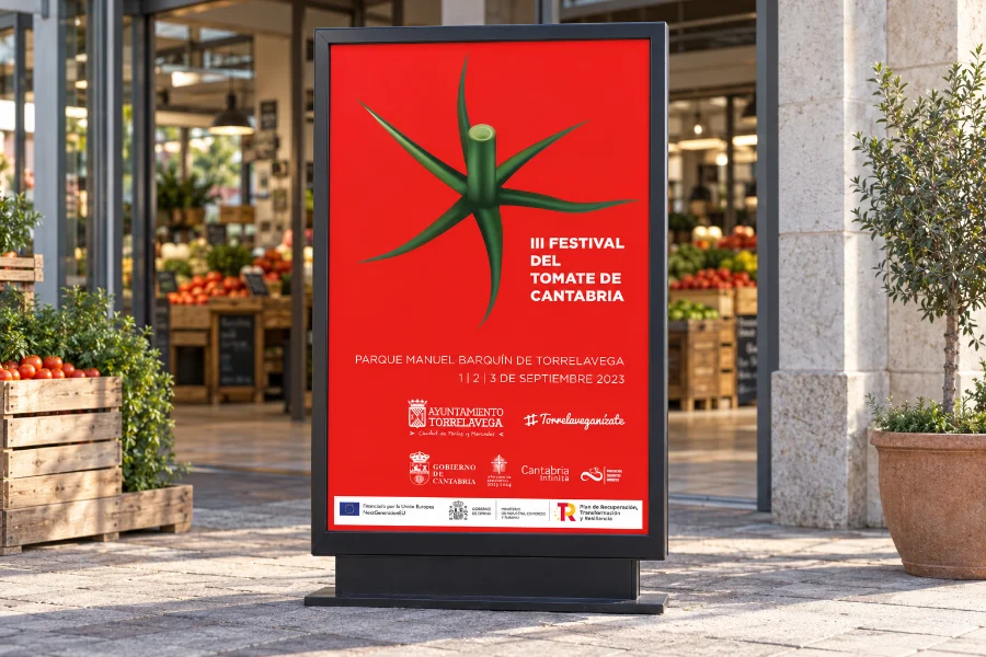 Feria del Tomate 2023: mupi