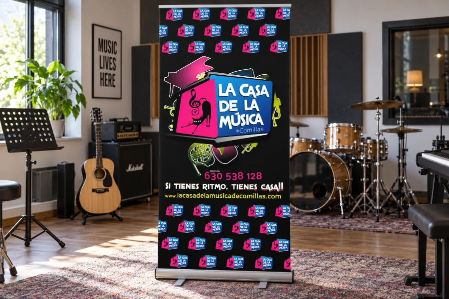 Casa de la Música: roll-up