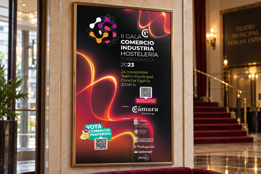 II Gala del Comercio 2023: cartel