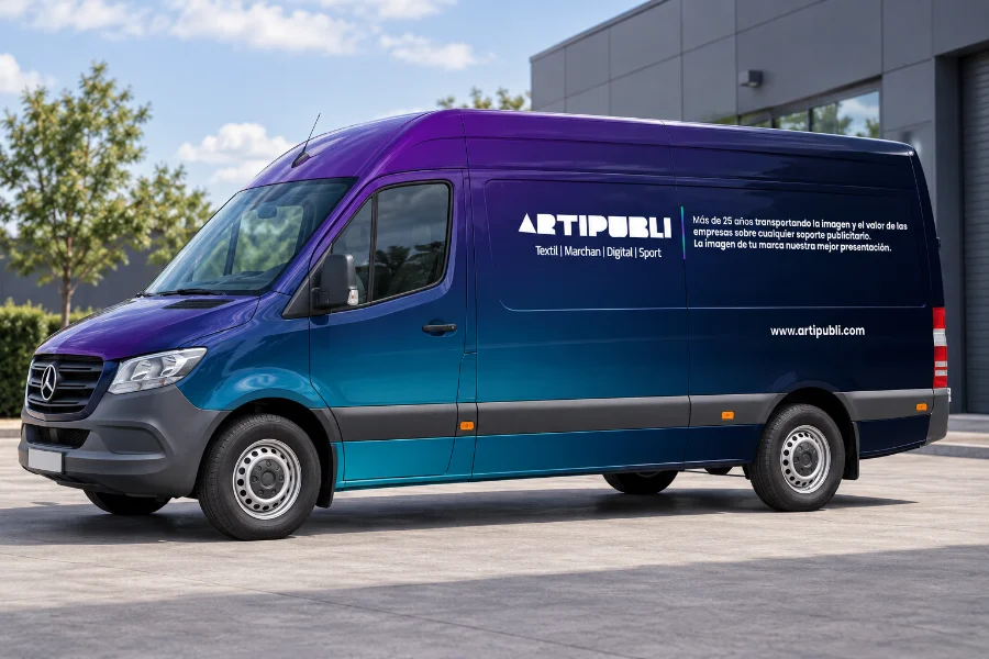 Artipubli · furgoneta: furgoneta