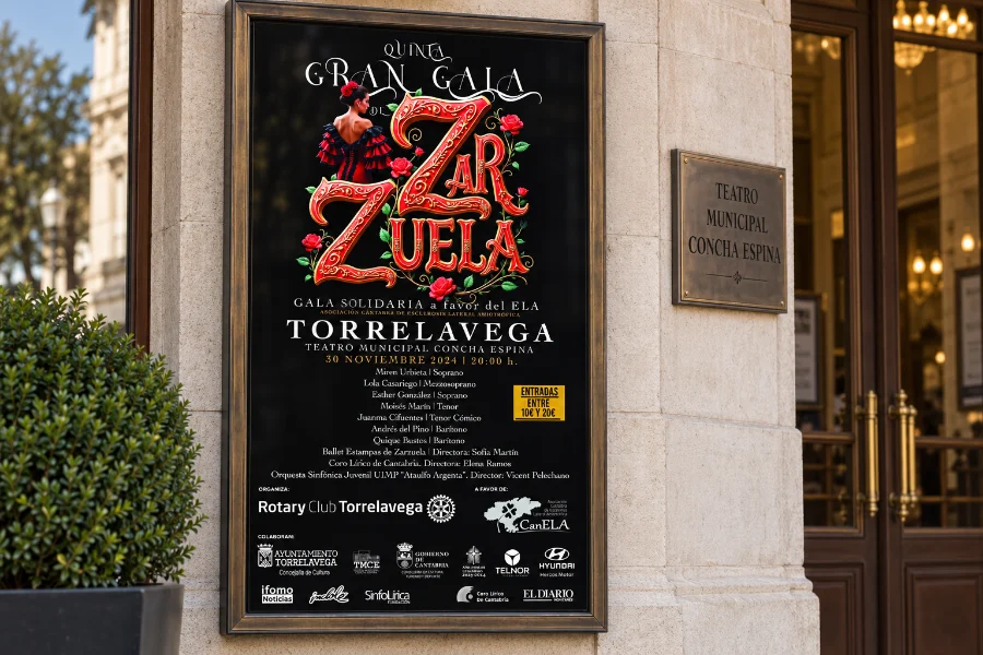 Zarzuela: cartel (1 de 2)