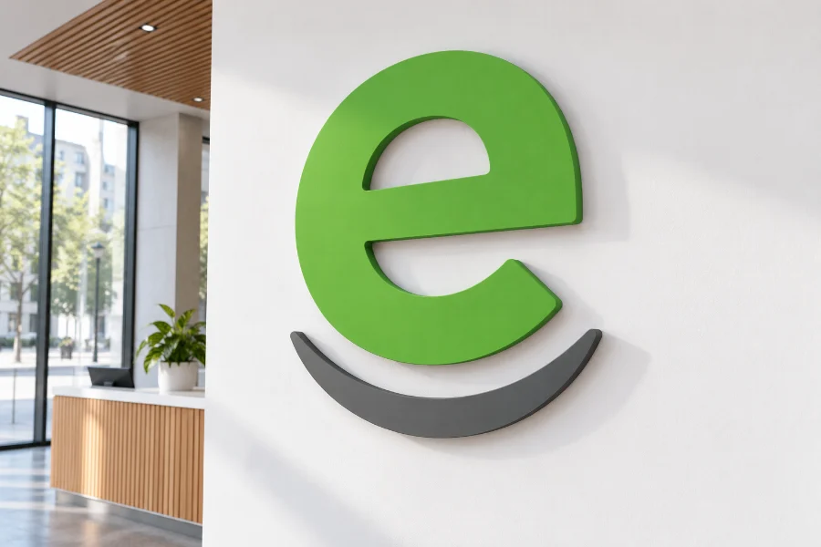 ZBE Torrelavega: logotipo en relieve