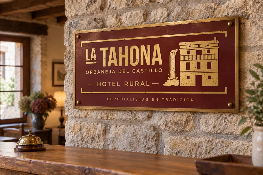 La Tahona: placa
