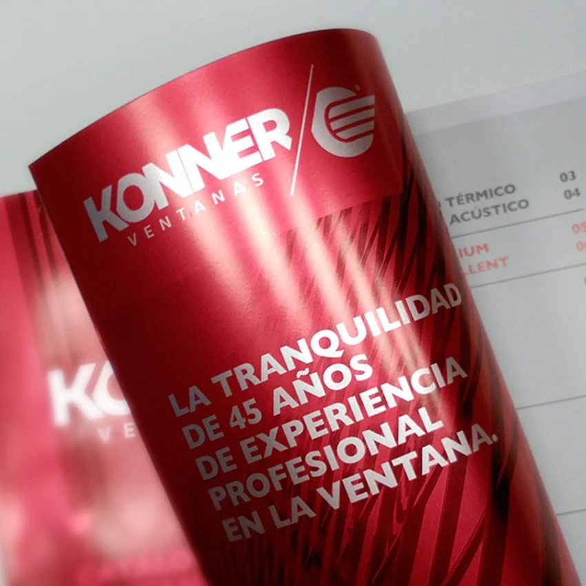 Konner Ventanas · restyling, catálogo y web: identidad (1 de 9)