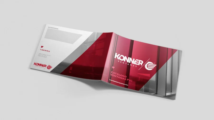 Konner Ventanas · restyling, catálogo y web: identidad (3 de 9)