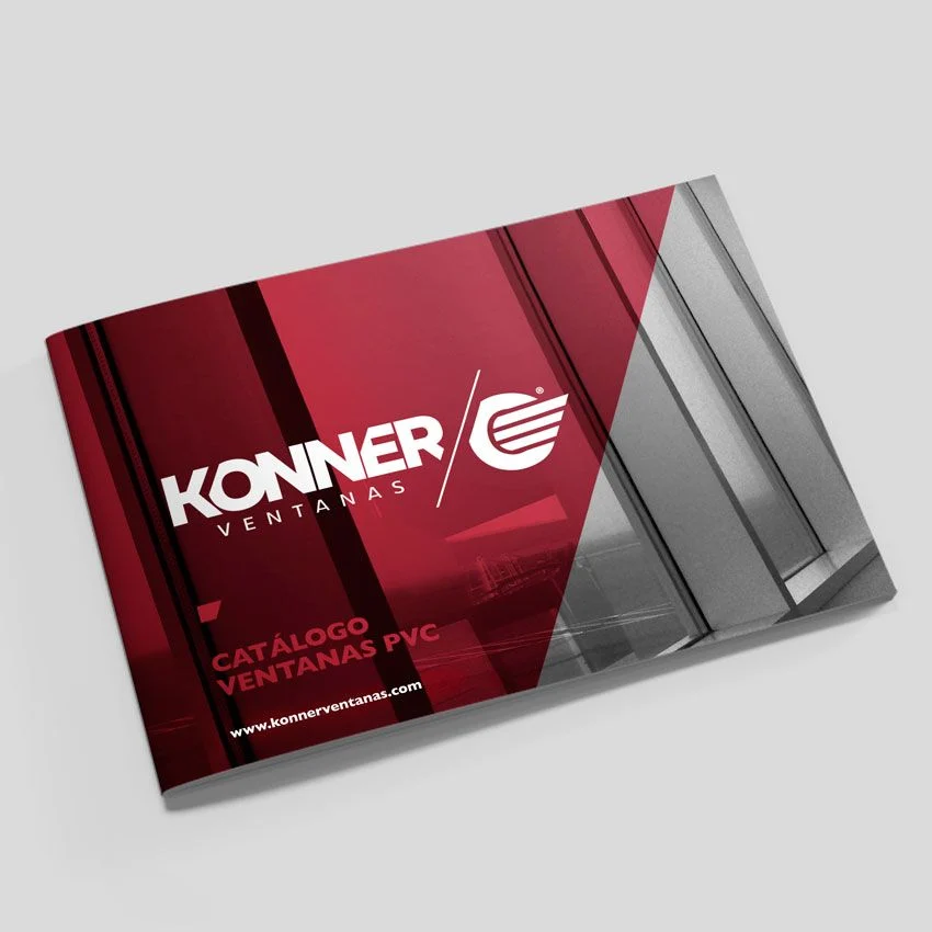 Konner Ventanas · restyling, catálogo y web: identidad (5 de 9)