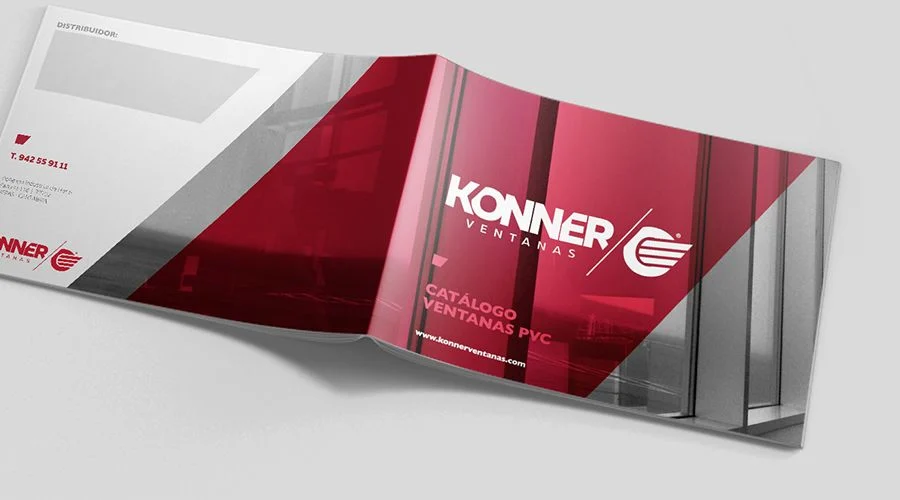 Konner Ventanas · restyling, catálogo y web: identidad (8 de 9)