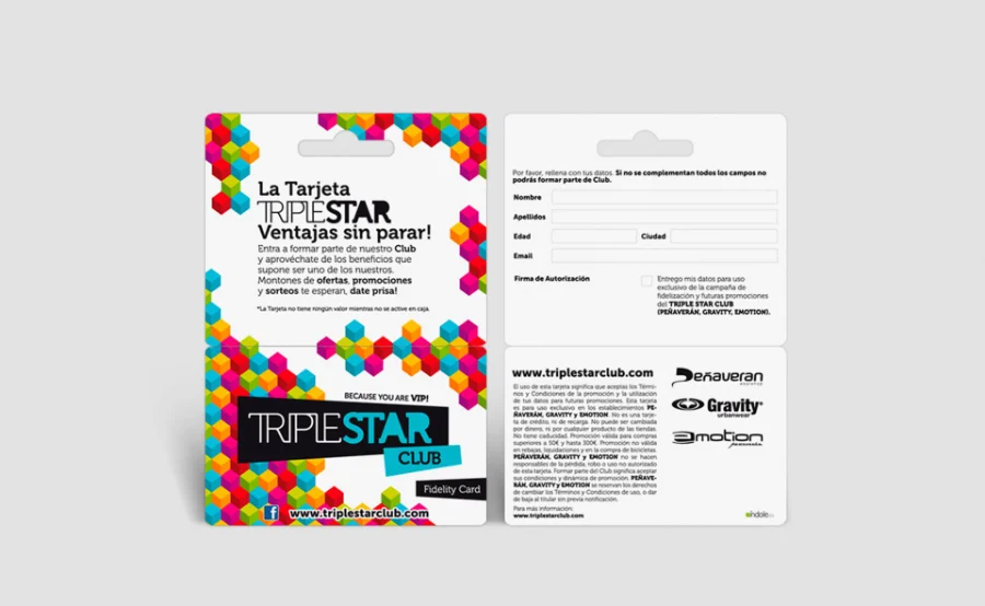 Triplestar Club · club de fidelización: campaña (5 de 8)