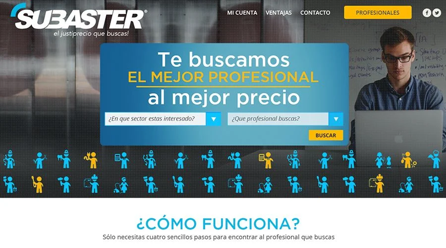 Subaster · identidad y web: identidad (7 de 8)