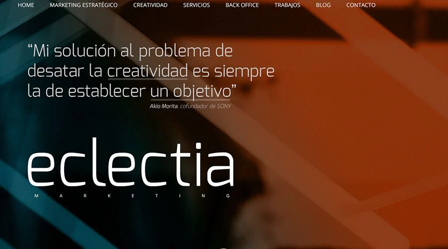 Eclectia · identidad y web: identidad (4 de 6)