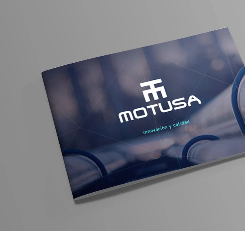 Motusa · identidad y web: identidad