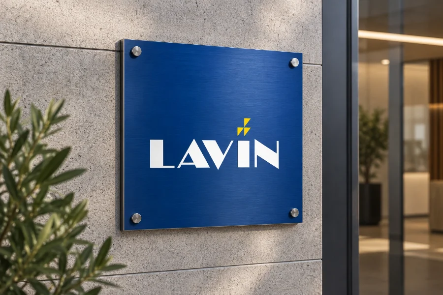 Lavín · fachada: aplicación