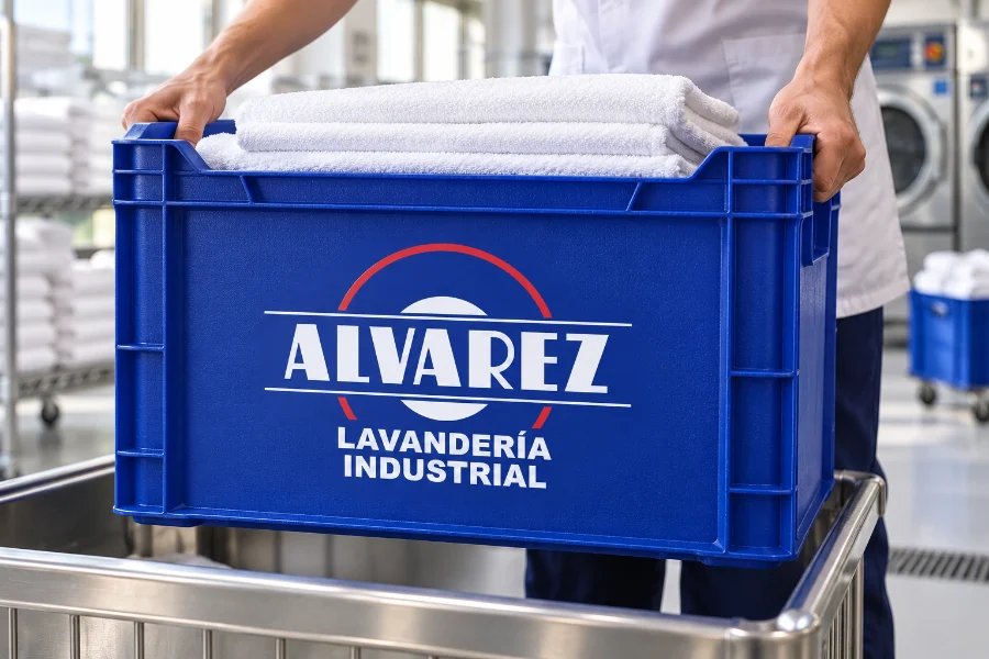Lavandería Álvarez · bolsa: aplicación (1 de 5)