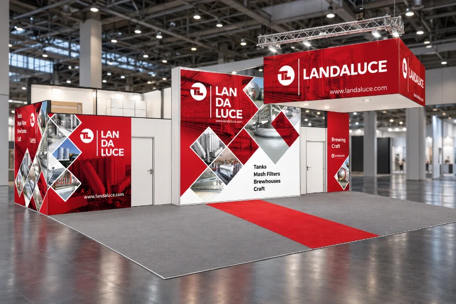 Landaluce · stand en Alemania: aplicación (1 de 3)