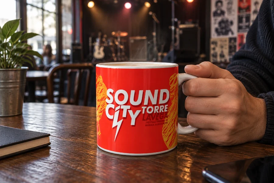 Sound City · taza: aplicación (2 de 3)