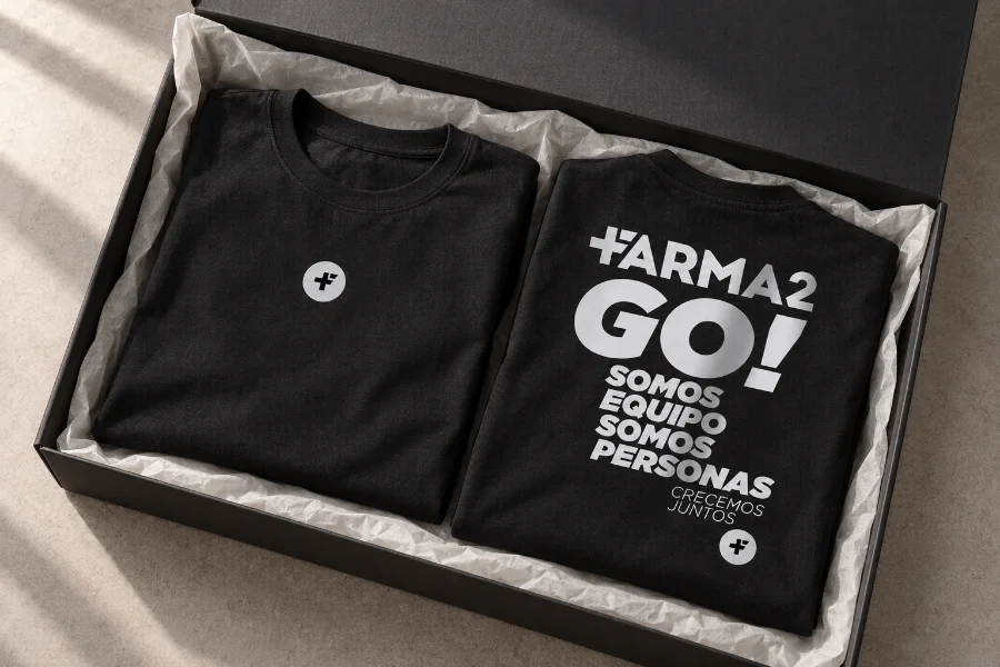 Farma2Go · camisetas: aplicación (1 de 3)