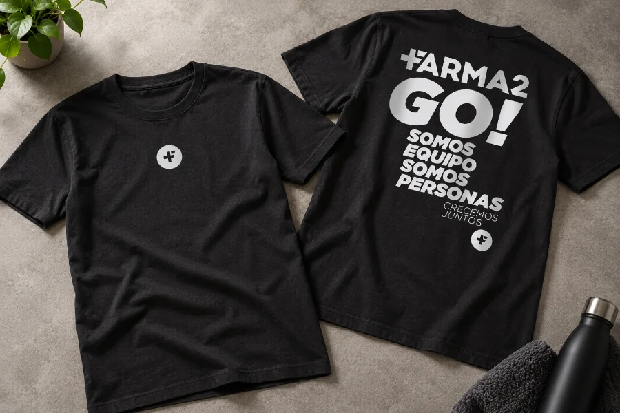 Farma2Go · camisetas: aplicación (3 de 3)