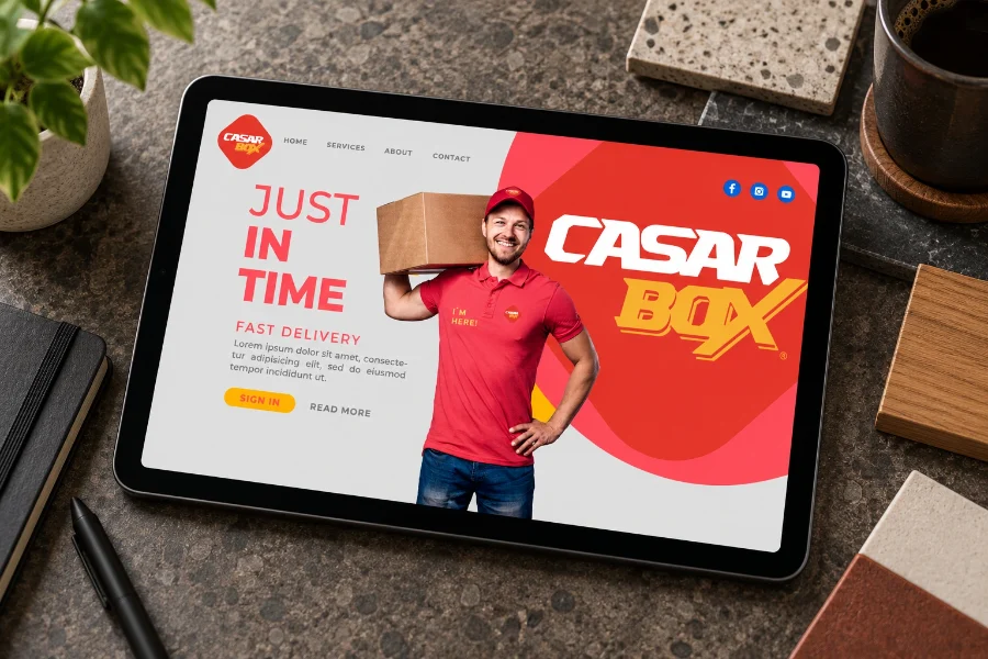 Casar Box · web: aplicación (2 de 3)