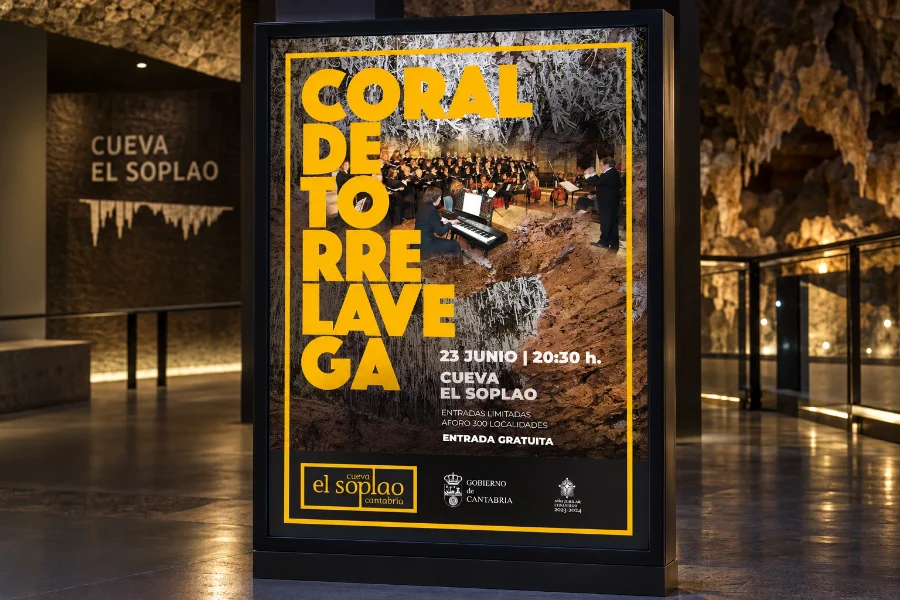 El Soplao · conciertos de verano 2023: aplicación (1 de 3)