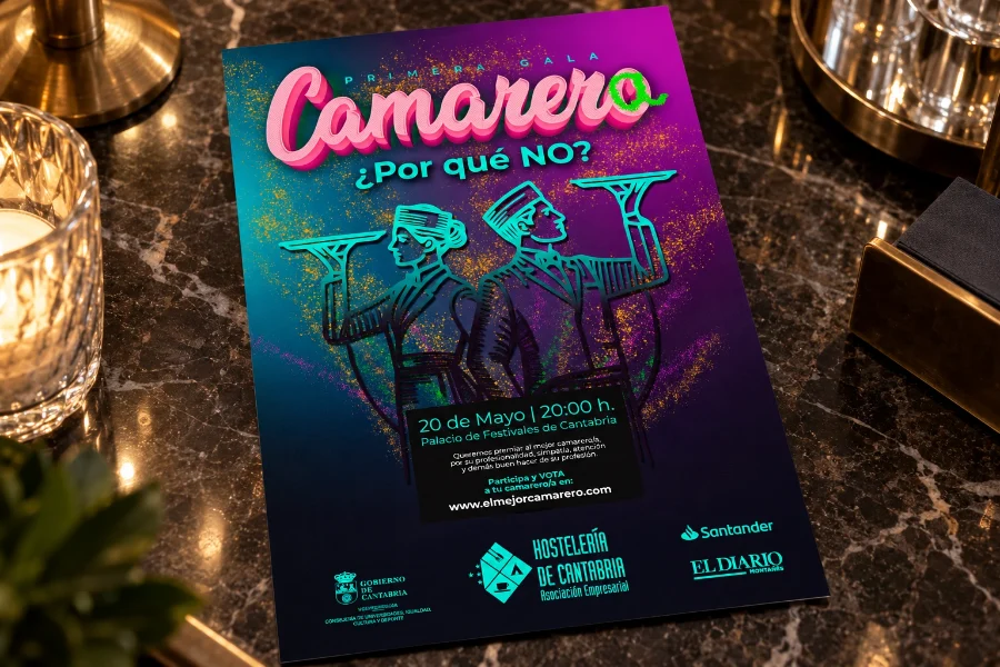 Gala del camarero: aplicación (2 de 3)