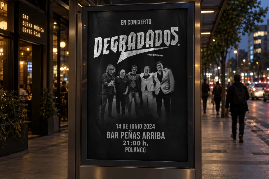 Degradados · conciertos: aplicación (1 de 3)