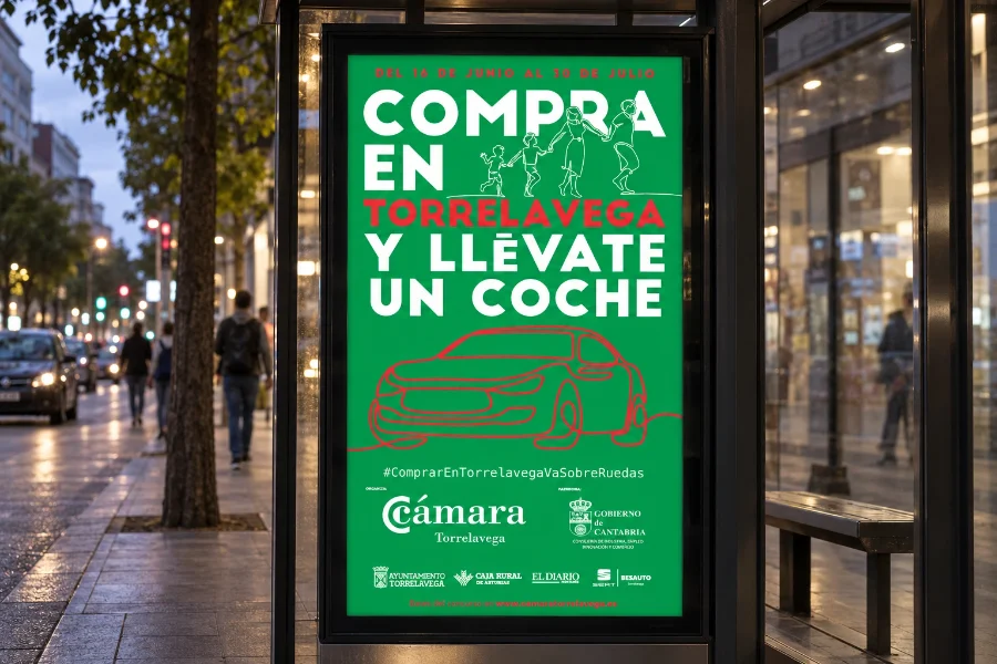 Cámara de Comercio · campaña del coche: aplicación (1 de 3)