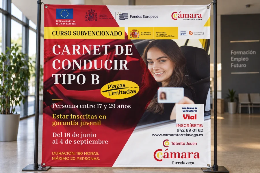 Carné B · Cámara de Comercio: aplicación (3 de 3)