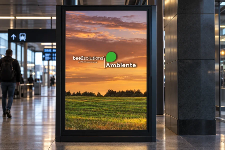 Bee2Solutions · stand de medio ambiente: aplicación (1 de 3)