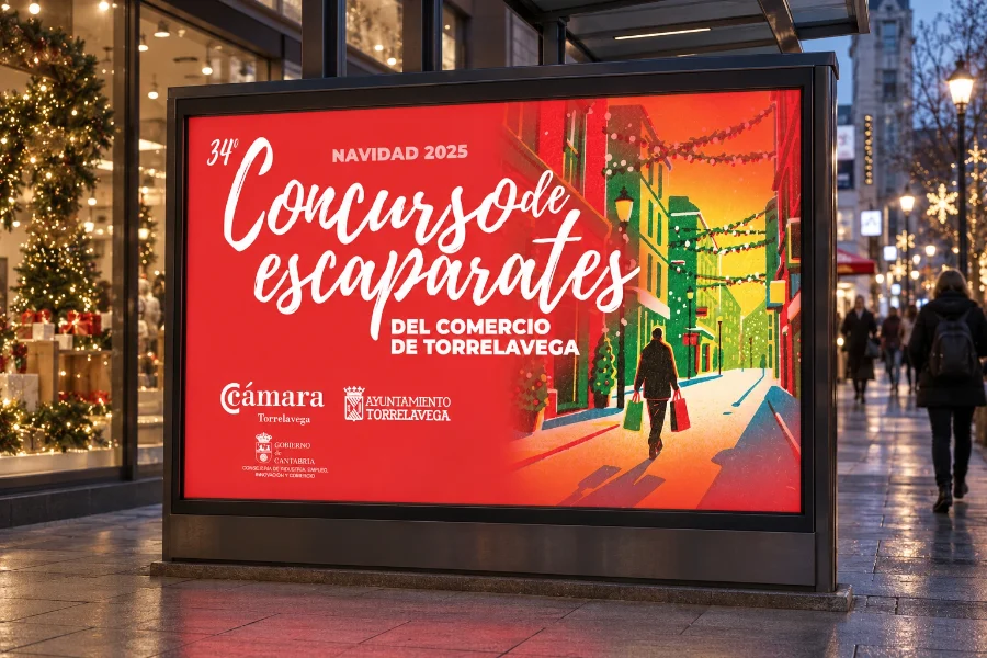 Concurso de escaparates · Navidad 2025: aplicación (1 de 3)