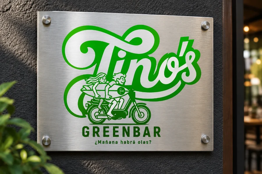 Tino's Green Bar: aplicación (1 de 3)