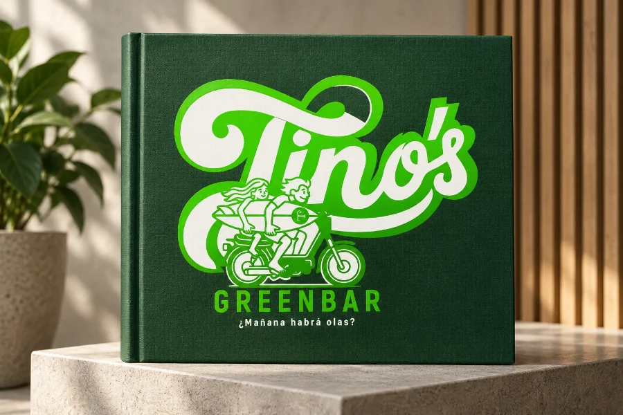 Tino's Green Bar: aplicación (3 de 3)