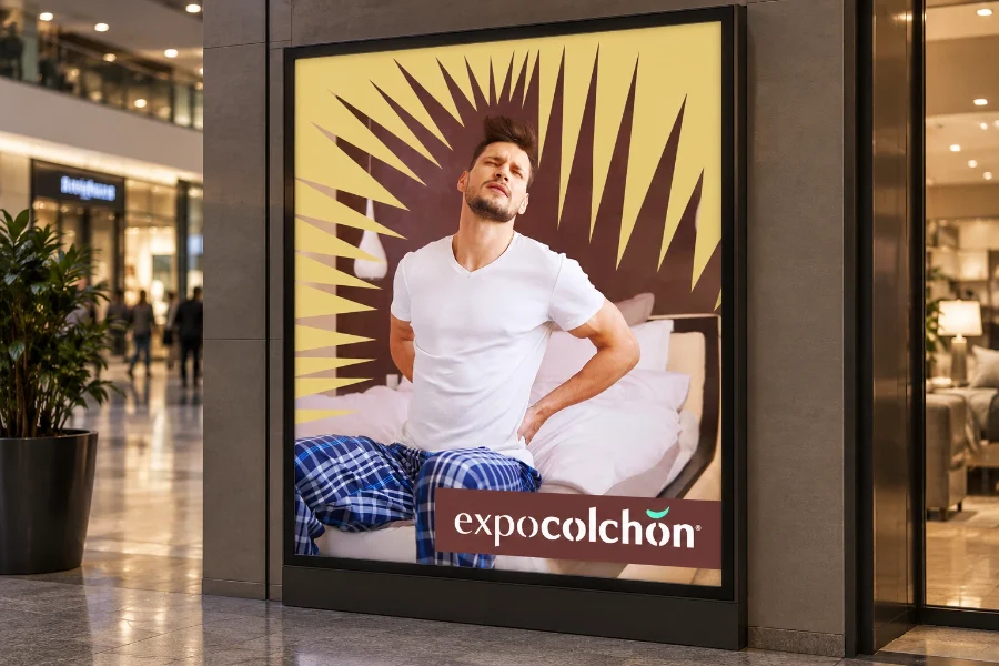 Expocolchón · identidad y web: aplicación
