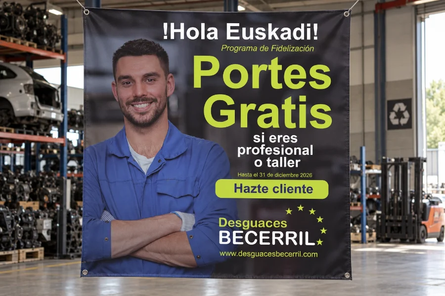 Desguaces Becerril: aplicación (3 de 3)