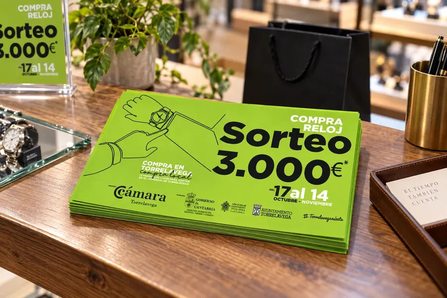 Cámara de Comercio · campañas: Material promocional