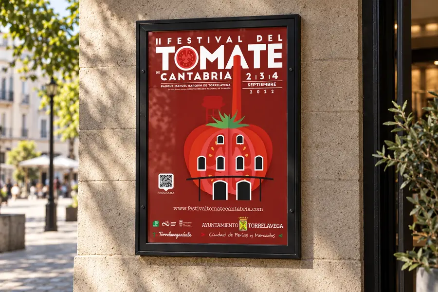 Festival del Tomate 2022: Cartel urbano